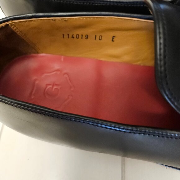 Grenson Black Leather Merlin Tassel Loafers - 10 UK/11 US main image 9